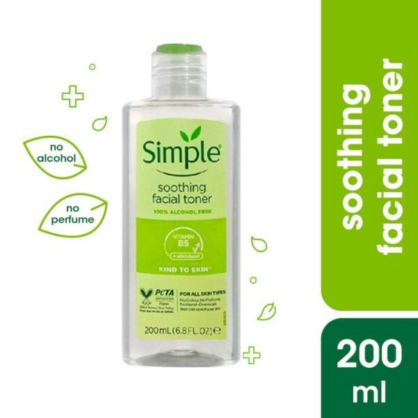Simple Soothing Facial Toner 200ml